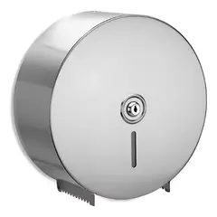GENERICO - Dispensador De Papel Higiénico Acero Inoxidable Con Llave