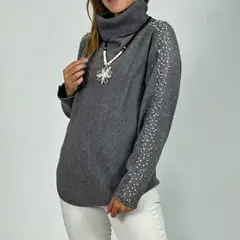 ARRAKASTA - Sweater con detalles en las mangas