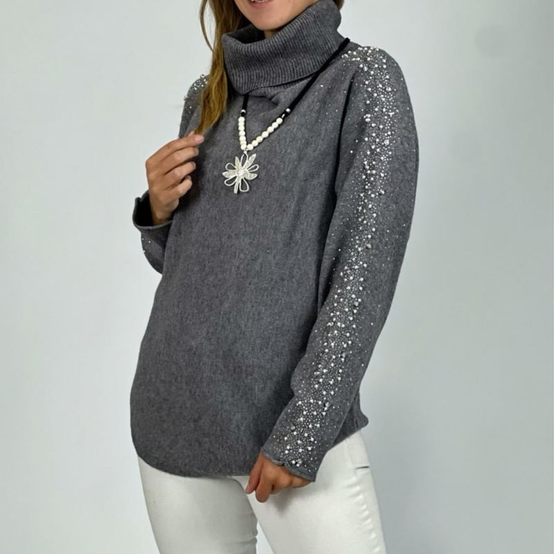 ARRAKASTA - Sweater con detalles en las mangas