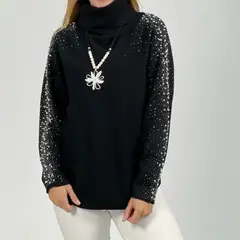 ARRAKASTA - Sweater con detalles en las mangas