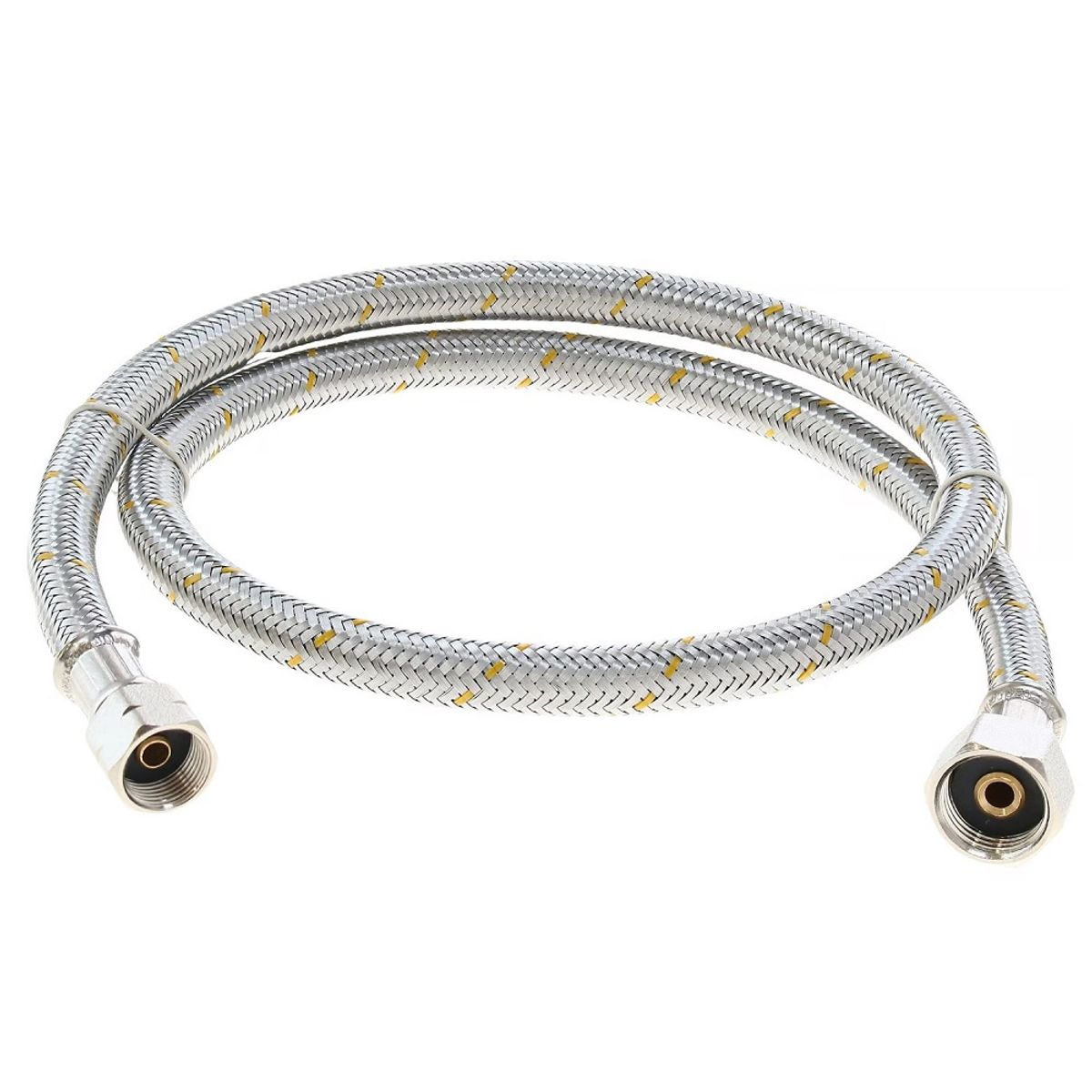 GENERICO - FLEXIBLE GAS 1MT 38 IZQ x 12 HI-HI COMISA.