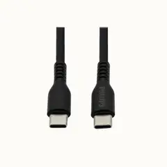 PHILIPS - Cable USB-C a USB-C 1m 60W Negro de Silicona