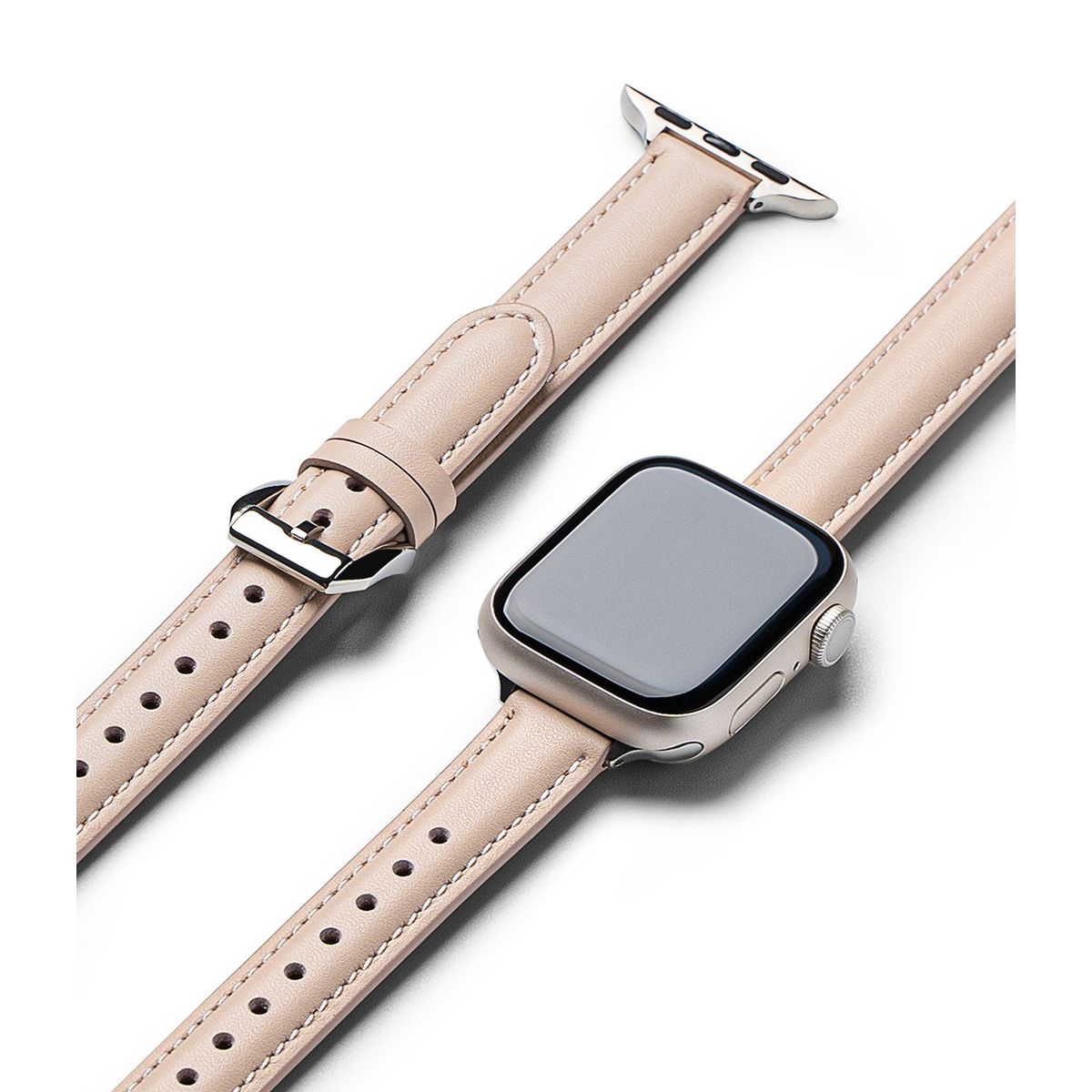 RINGKE - Correa Ringke Para Apple Watch 38 40 41 42mm Padded Rosa Palo