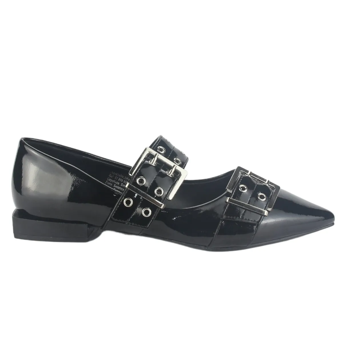 CHALADA - Ballerina Mujer Negro Casual Chalada Slik-2