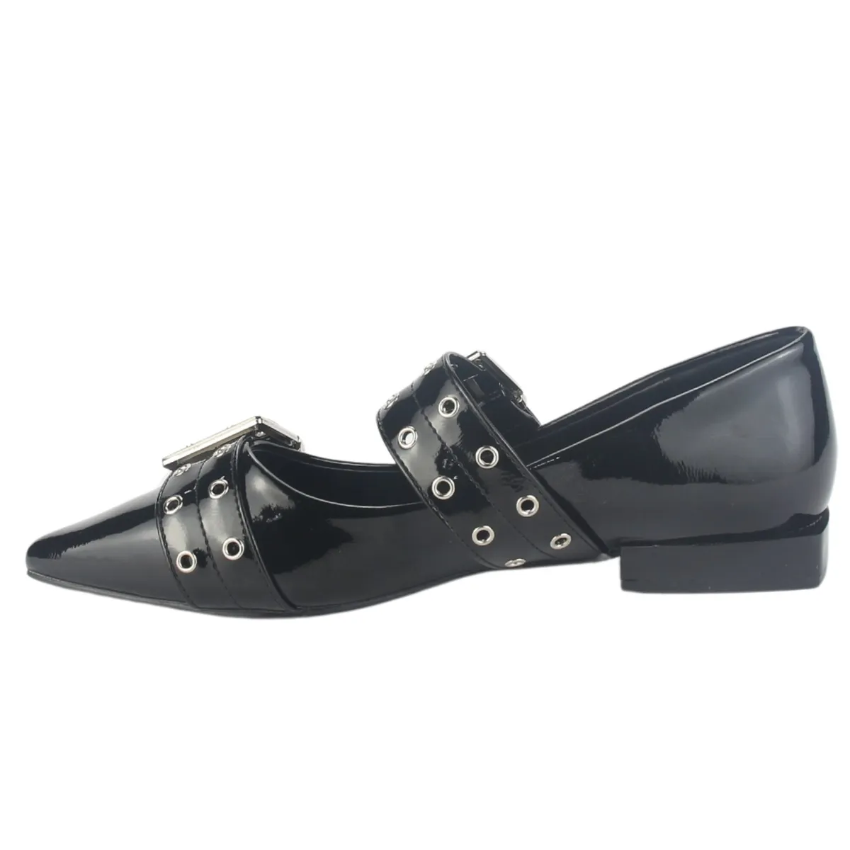 CHALADA - Ballerina Mujer Negro Casual Chalada Slik-2