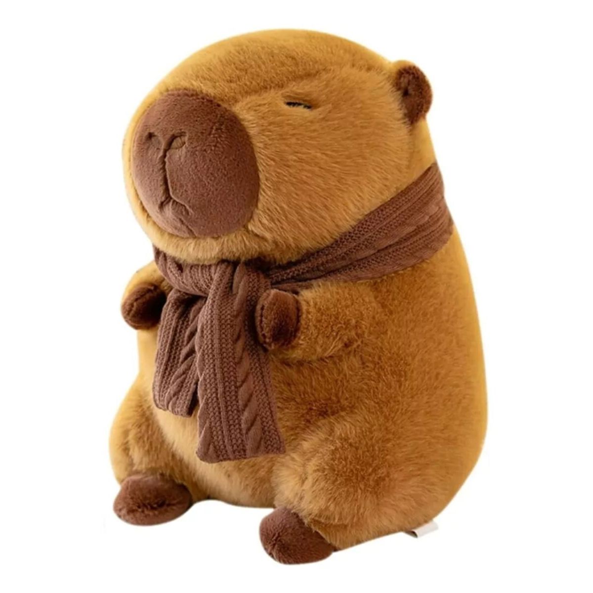 GENERICO - Peluche Capibara Con Bufanda Adorable 40cm
