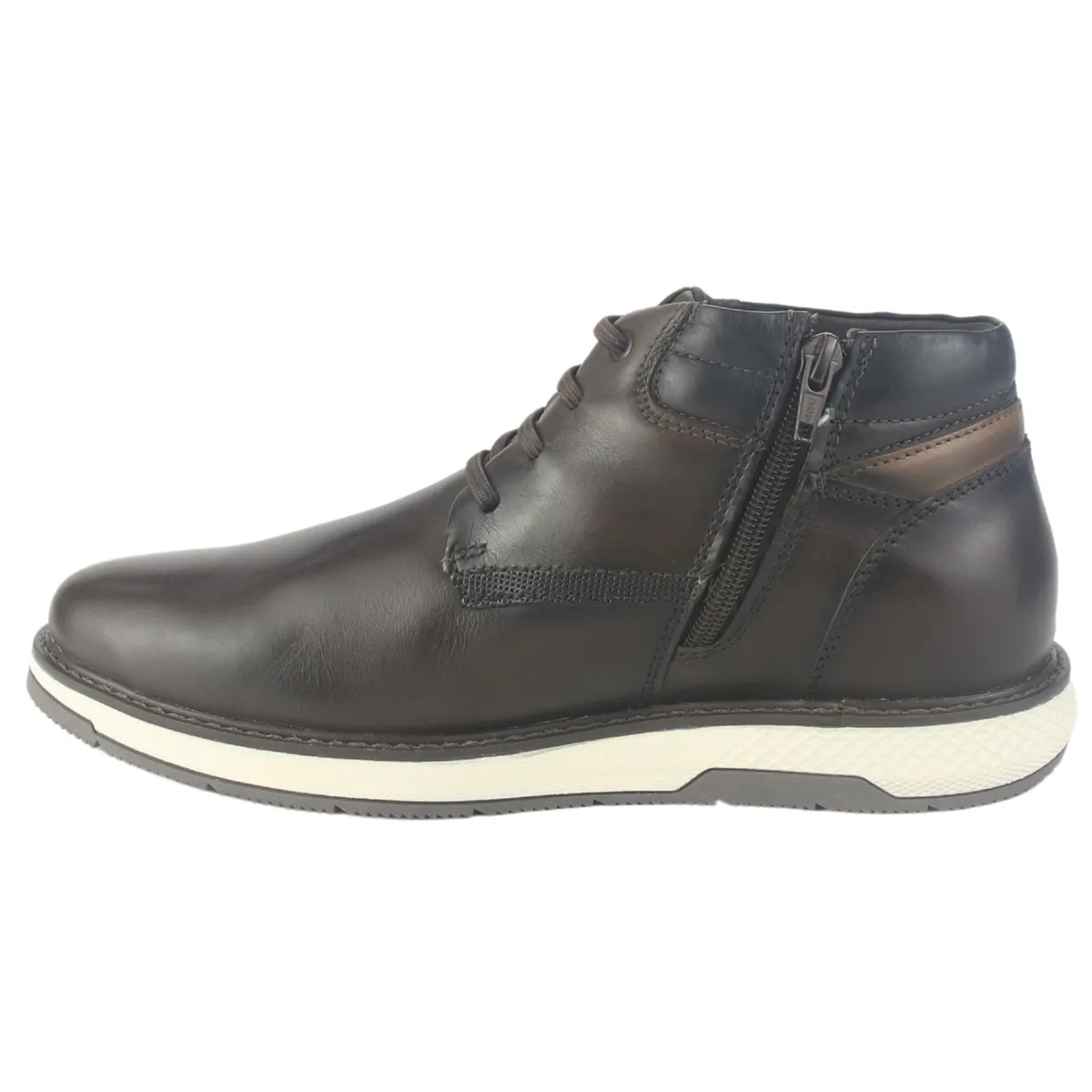 FERRACINI - Botin Hombre Café Oscuro Casual Ferracini 4172
