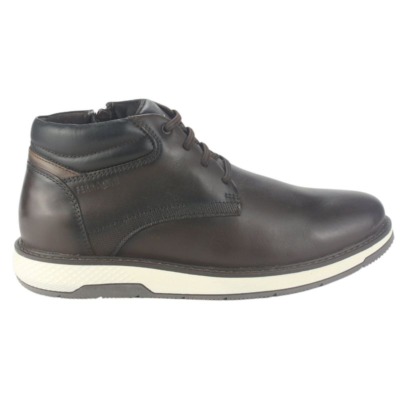 FERRACINI - Botin Hombre Café Oscuro Casual Ferracini 4172