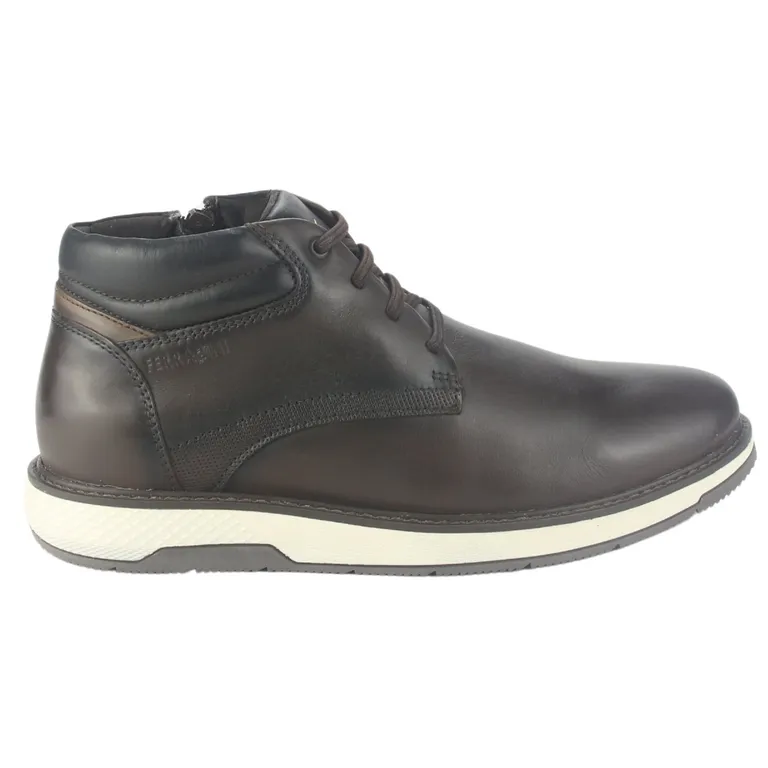 Botin Hombre Café Oscuro Casual 4172