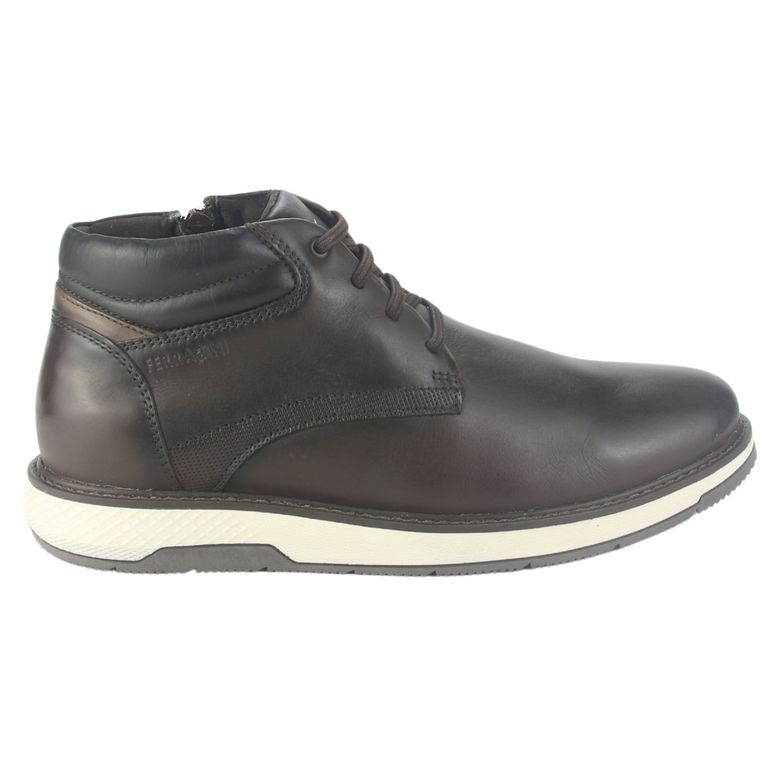Botin Hombre Café Oscuro Casual 4172