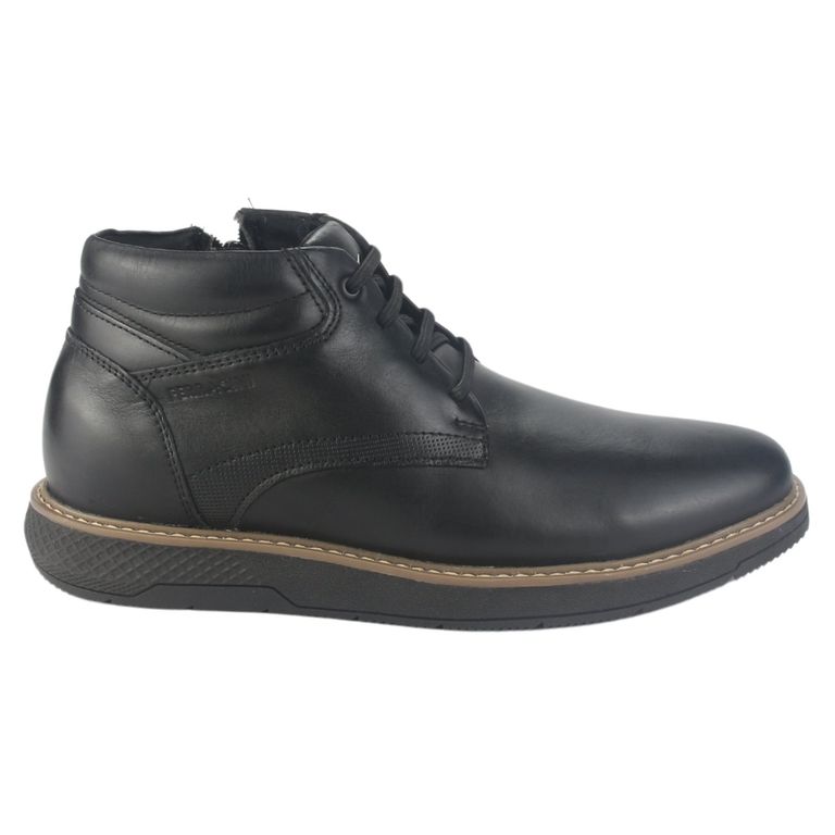 Botin Hombre Negro Casual 4172