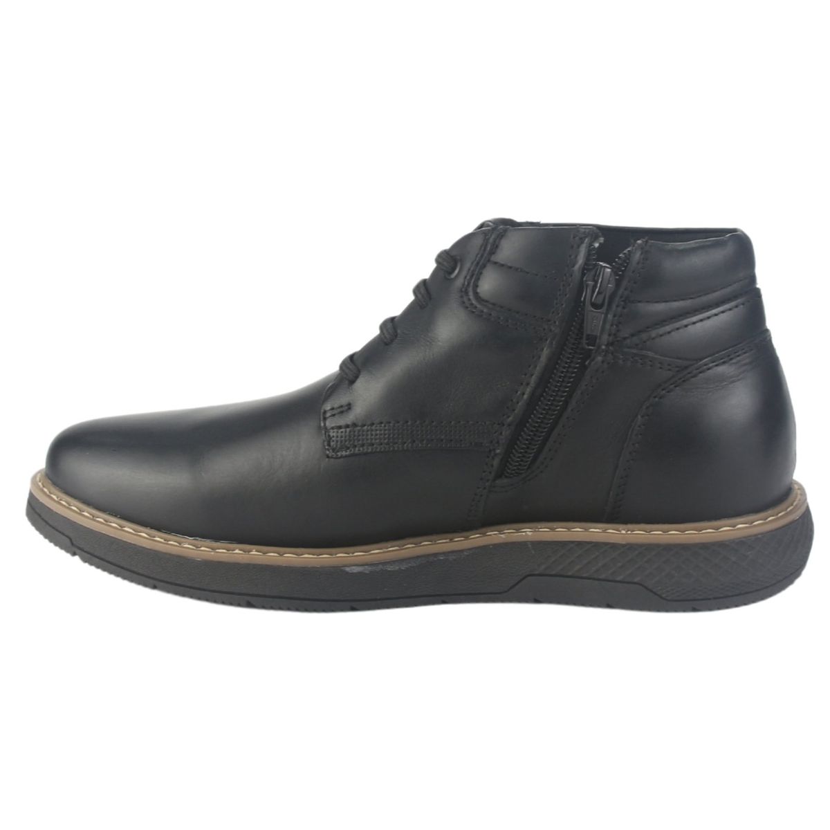 FERRACINI - Botin Hombre Negro Casual Ferracini 4172