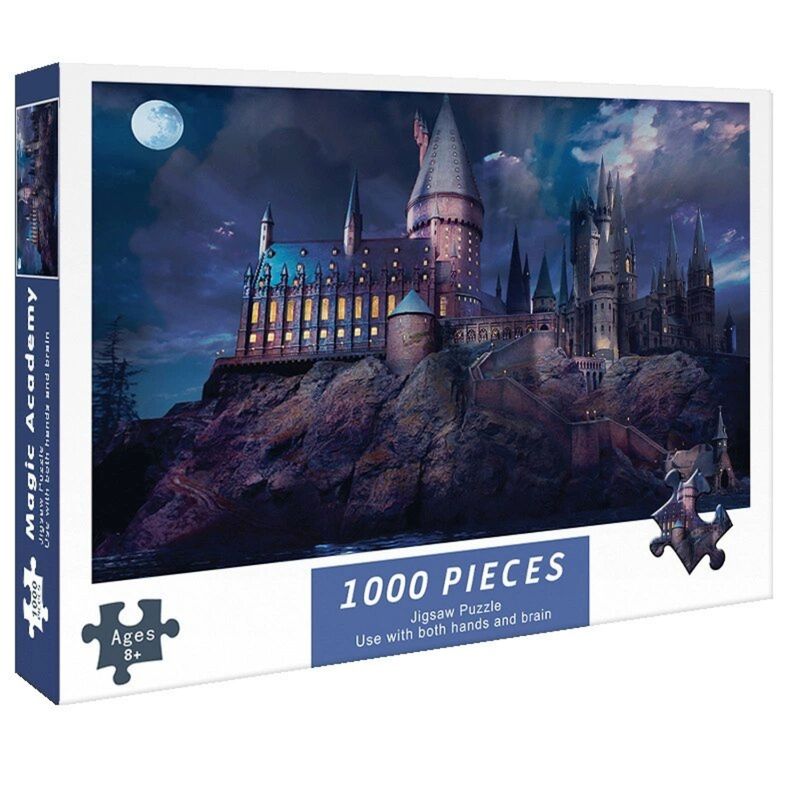 GENERICO - Harry Potter Castillo Hogwarts Rompecabezas 1000 Piezas