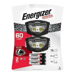 ENERGIZER - Pack 2 Linternas Frontal 60 Lm Visión Nocturna