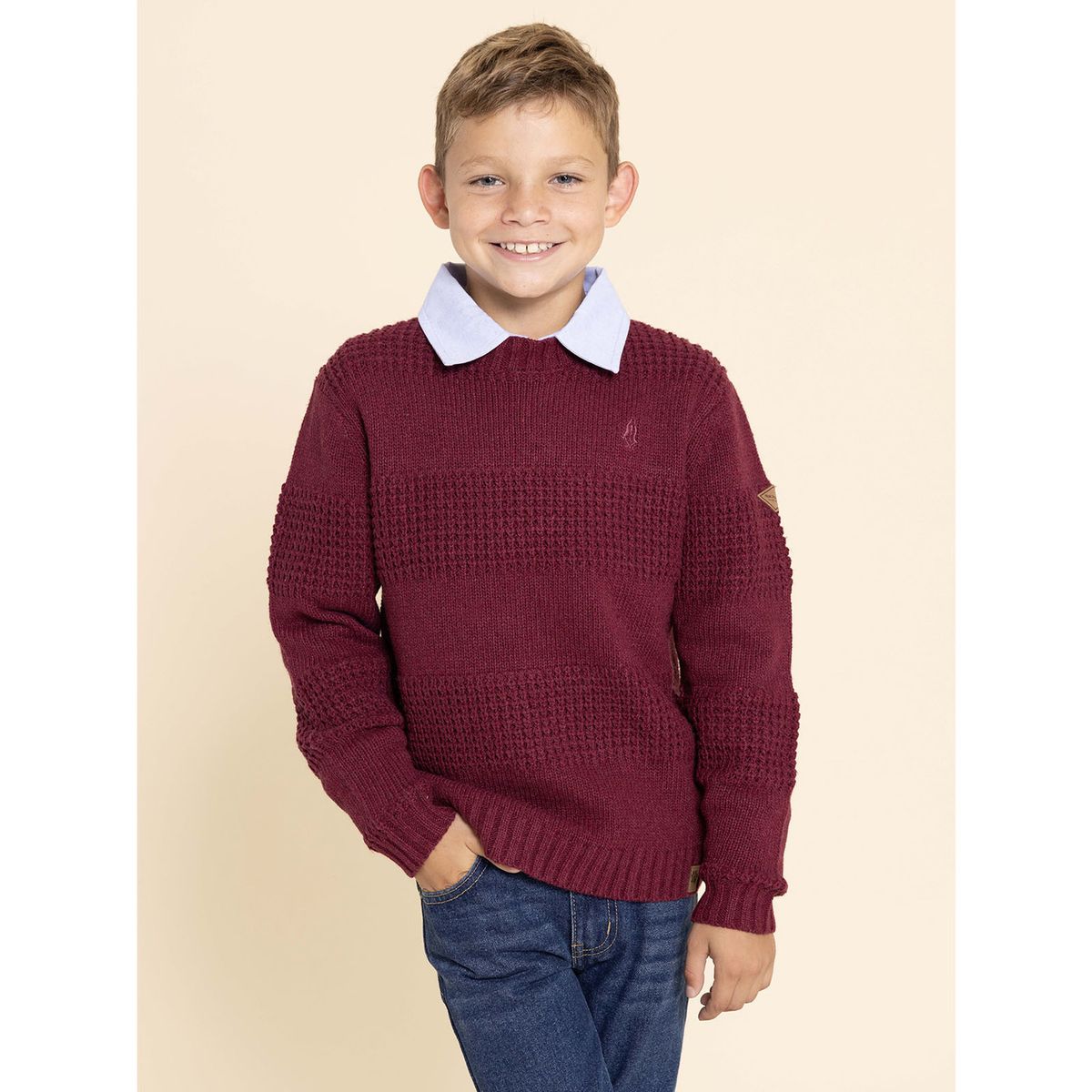 HUSH PUPPIES - Chaleco Jorge Niño Rojo HUSH PUPPIES