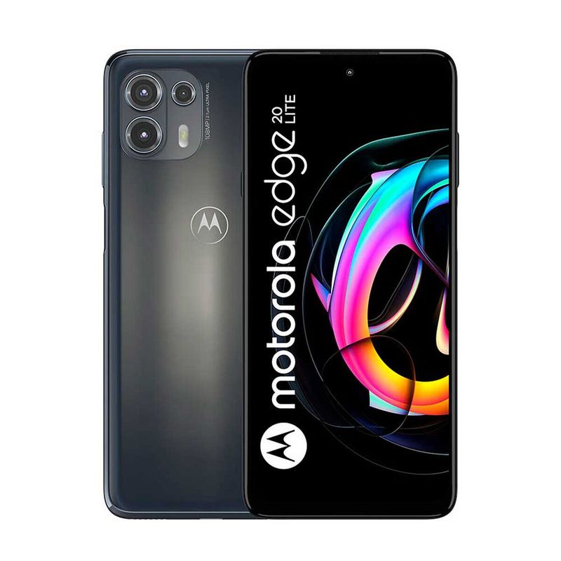 MOTOROLA - Motorola Moto Edge 20 Lite 5G 128GB - Negro - Reacondicionado