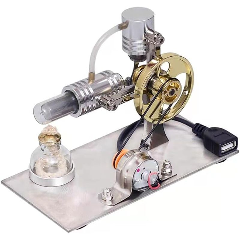 GENERICO - Motor Stirling De Aire Caliente Modelo Stream Power