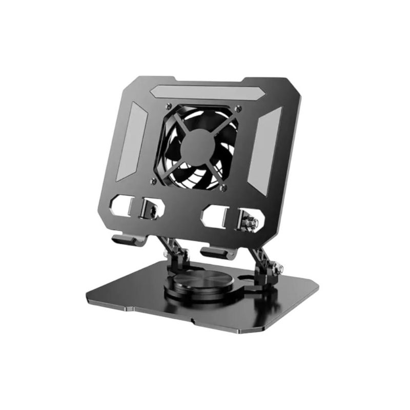 GENERICO - Soporte de Metal Refrigeración Para Tablet Laptop Ventilador