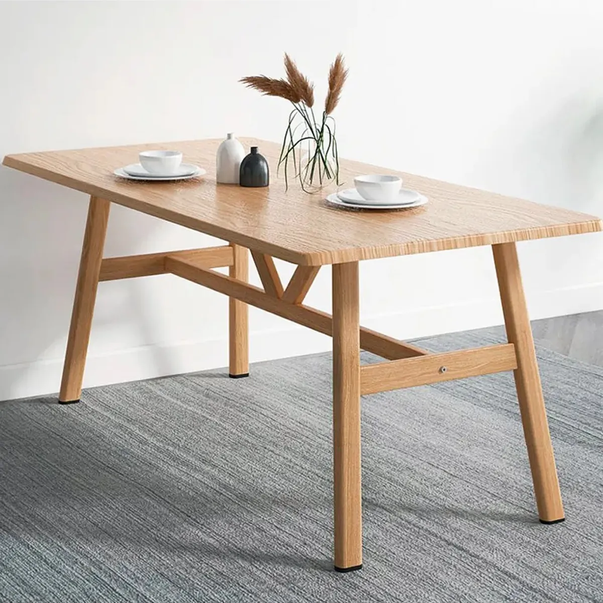 CORI CORI - Mesa de comedor o cocina Wood Rectangular 120x70cm