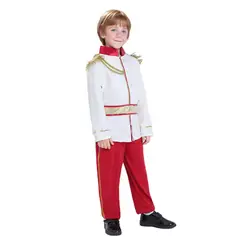 GENERICO - Disfraz Niño Principe Cenicienta Disney Talla 130 (7-8 años)