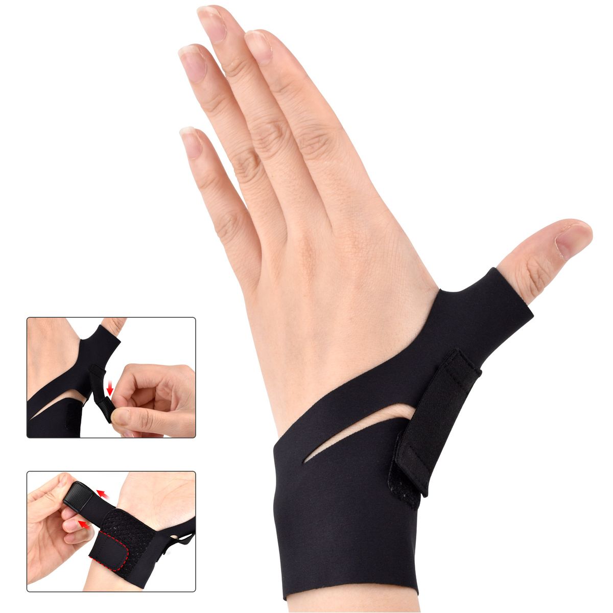 KOKILA - Férula Dedo Pulgar Izquierda M Inmovilizador Artritis