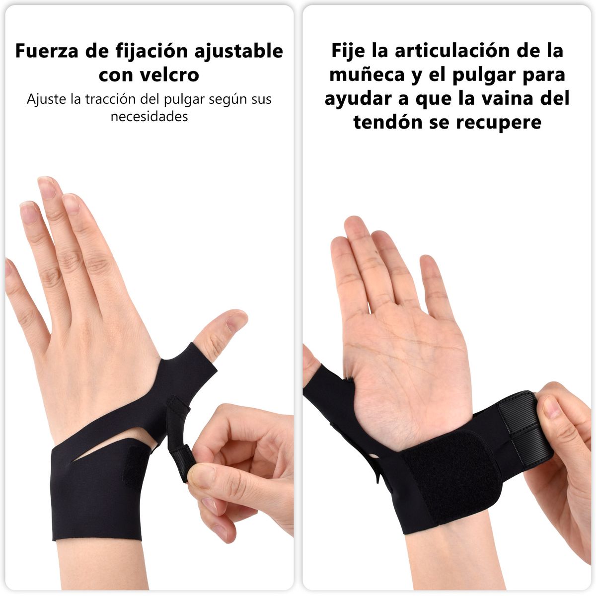 KOKILA - Férula Dedo Pulgar Derecha S Inmovilizador Artritis