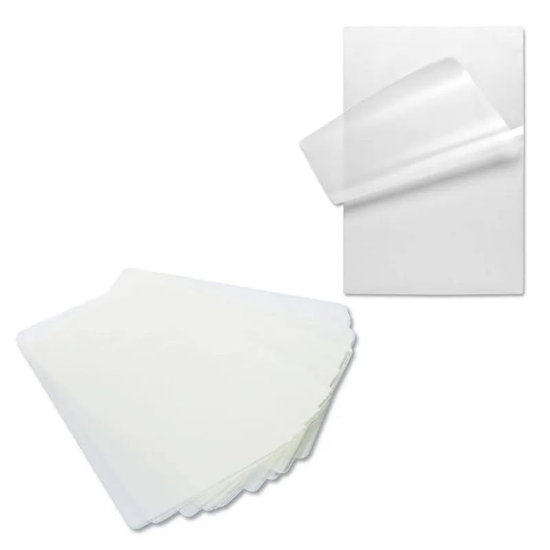 GENERICO - 100 Micas Laminas Termolaminadora Plastificadora A4