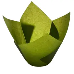 GENERICO - Tulipa Para Muffin Verde 50 un