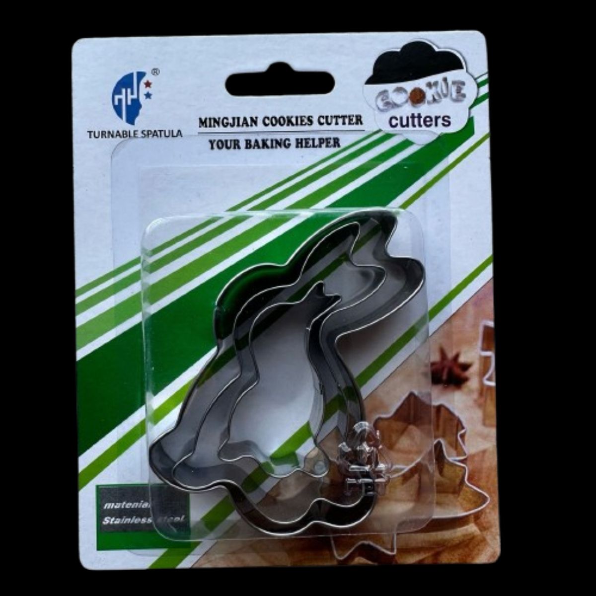 GENERICO - Cortador Galletas Conejito 3 pcs