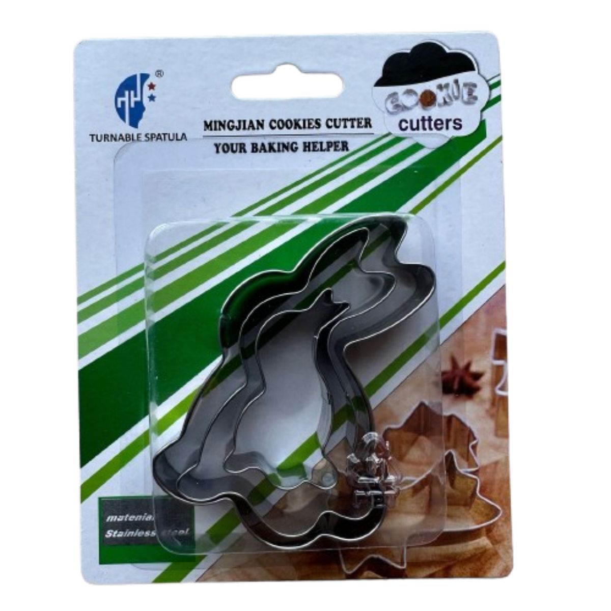 GENERICO - Cortador Galletas Conejito 3 pcs