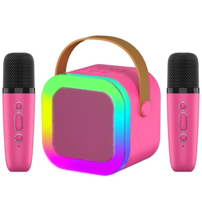 DANWEILE - Máquina de micrófono de karaoke para niños de 4 a 12 años
