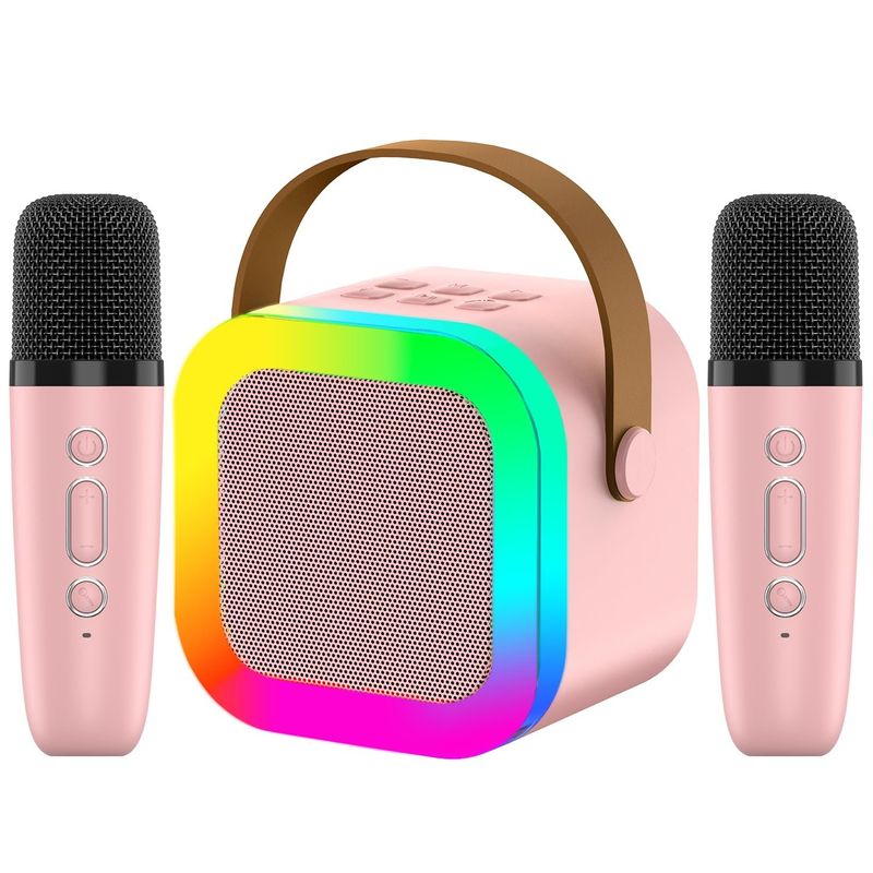 DANWEILE - Máquina de micrófono de karaoke para niños de 4 a 12 años