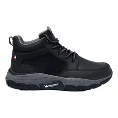 MICHELIN FOOTWEAR - Botín Caña Alta Hombre Negro Gris Michelin Df08