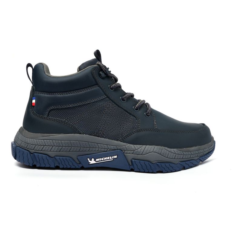 MICHELIN FOOTWEAR - Botín Caña Alta Hombre Azul Oscuro Michelin Df08