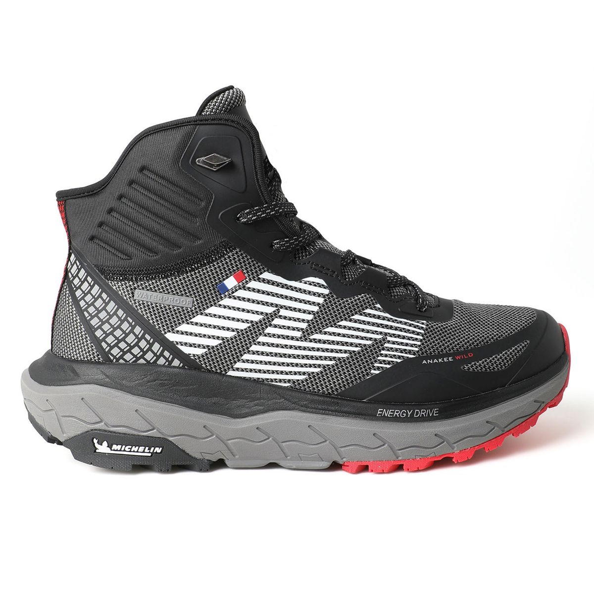 MICHELIN FOOTWEAR - Botín Zapatilla Impermeable Hombre Gris Negro Michelin Aw06