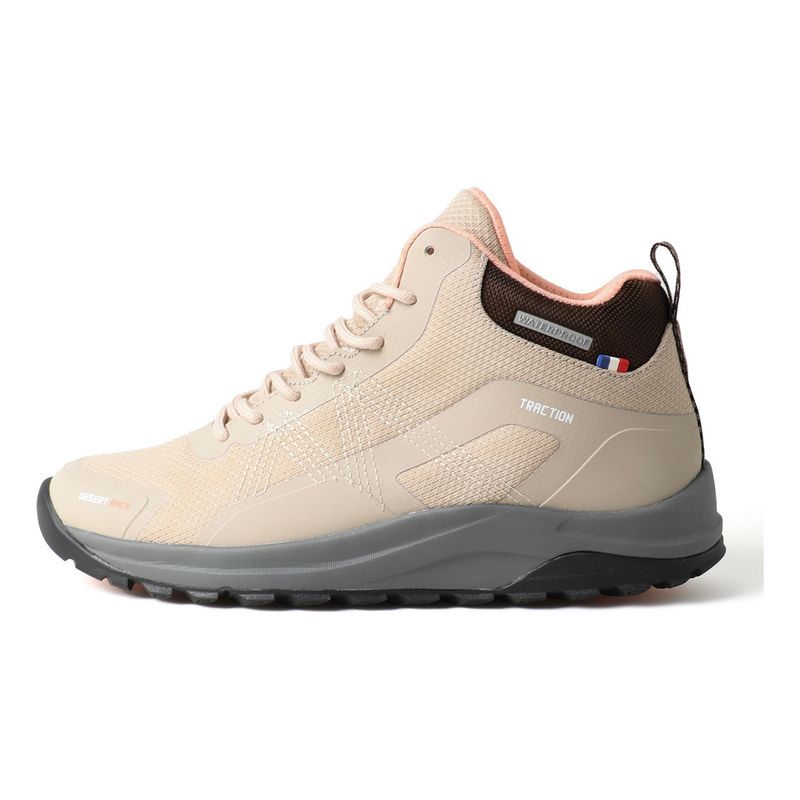 MICHELIN FOOTWEAR - Botín Caña Alta Mujer Beige Rosado Michelin Dr09