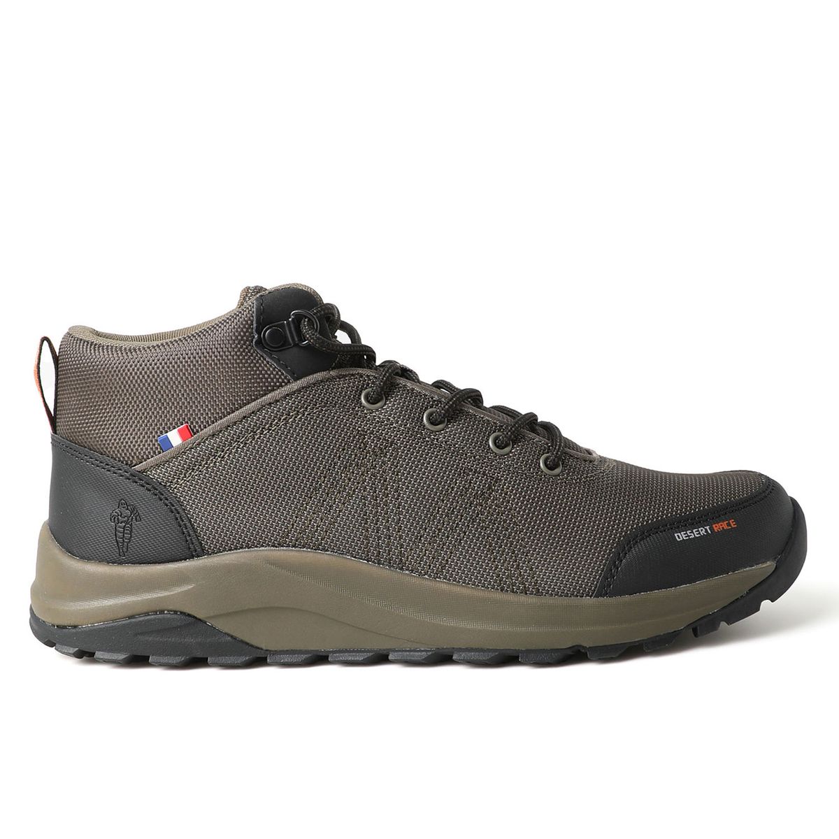 MICHELIN FOOTWEAR - Zapatilla Botín Senderismo Hombre Caqui Negro Michelin Dr37