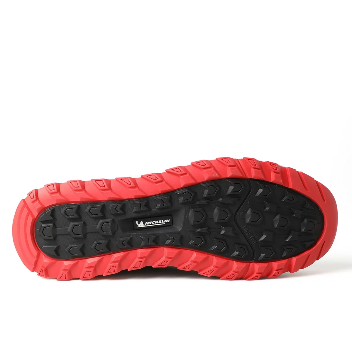MICHELIN FOOTWEAR - Zapatilla Botín Senderismo Hombre Negro Rojo Michelin Dr37