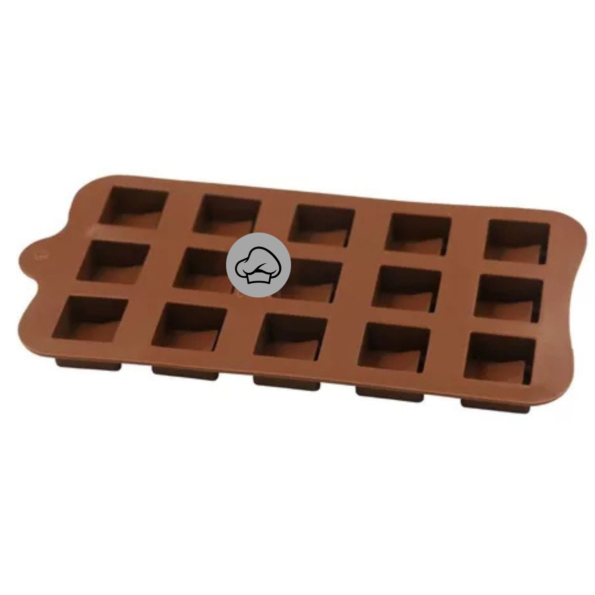 GENERICO - Moldes 15 Bombón Cuadro Chocolate