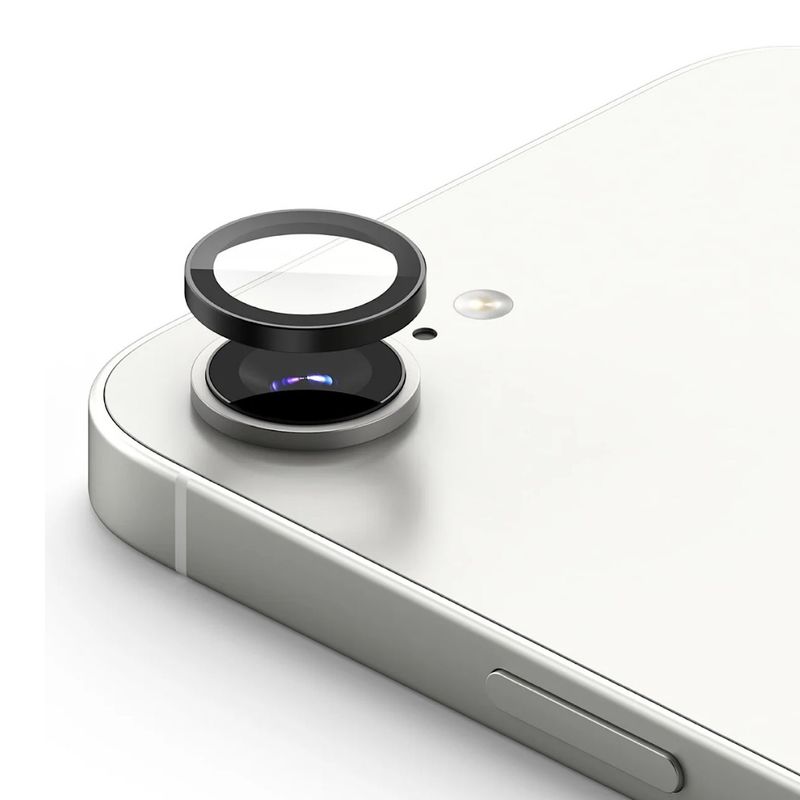 GENERICO - Protector De Lente Para Cámara iPhone 16e - Negro