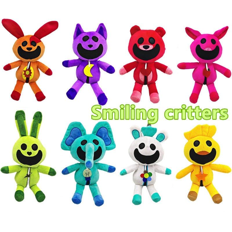DANWEILE - Smiling Critters Figuras Catnap Set De 8 Piezas Gran Calidad