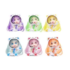 DANWEILE - 6 tipos de adornos de figuritas juguete Hatsune de oso