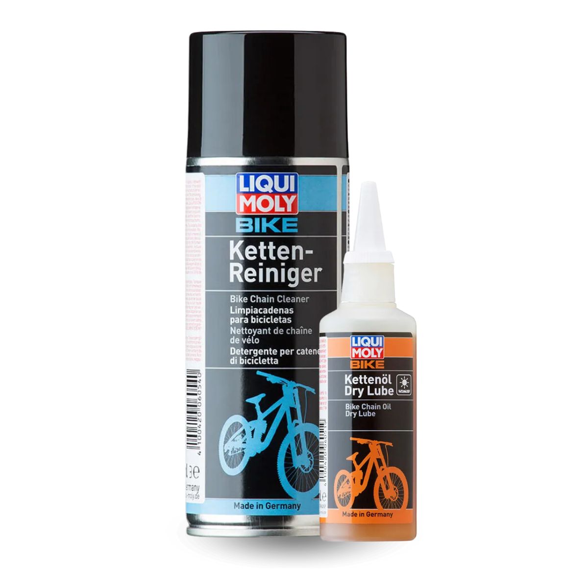 LIQUI MOLY - Kit Desengrasante + Lubricante de Cadena Bicicleta LiquiMoly