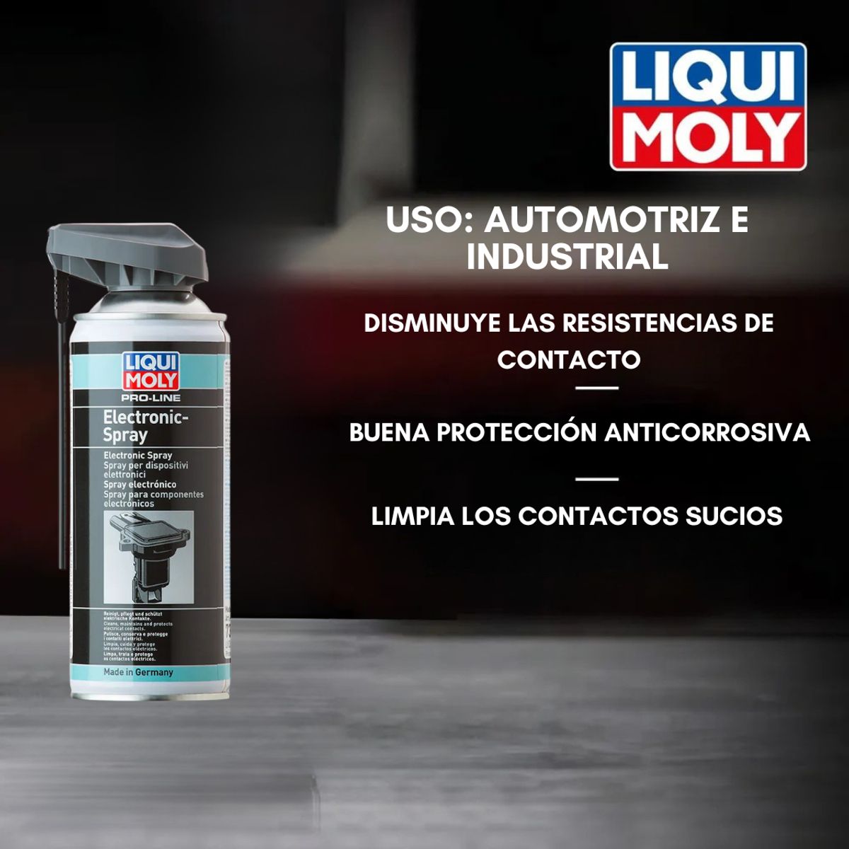 LIQUI MOLY - Limpia Contacto Liqui Moly Proline Electronic Spray 400ml