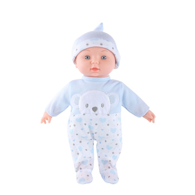 DANWEILE - Bebé Reborn Muñecas Realista Reborn Silicona 30cm-Ojos negro