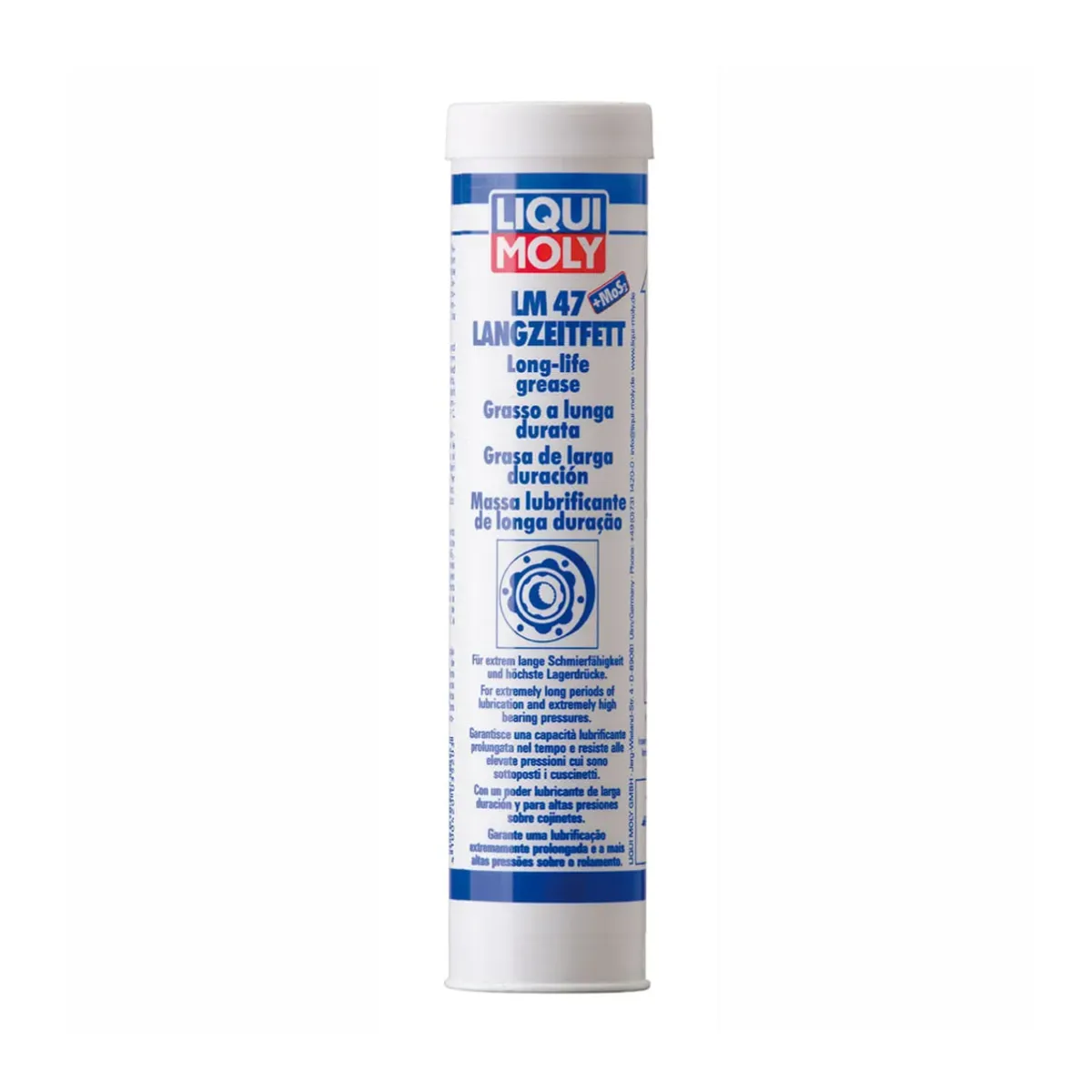 Grasa Larga Duracion Liqui Moly Lm 47 Langzeitfett Mos2 400g, marca LIQUI MOLY - Foto Principal