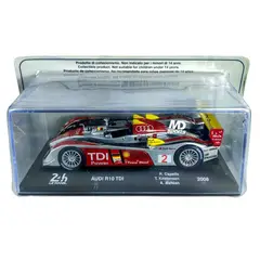 FORMULA 1 - Auto 24H LeMans Audi R10 TDI 2008 Caja Acrilica 1:43