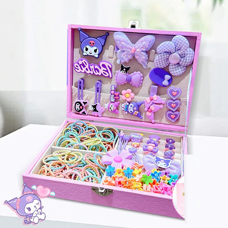 DANWEILE - Set de 156 accesorios para el pelo para niñas - Coulomi
