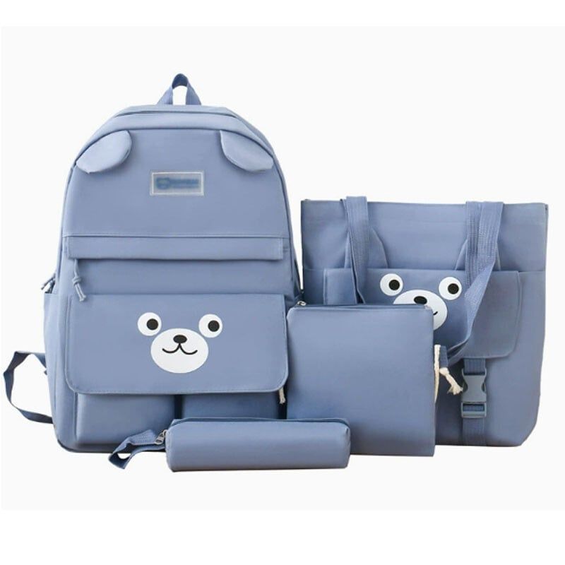 DANWEILE - Mochila informal animados para primaria y secundaria - Azul