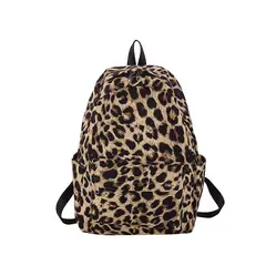 DANWEILE - Mochila escolar popular gran capacidad con estampado Marrón